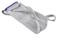 नॉनवॉवन व्हाइट मेडिकल आइस बैग एंटी मॉइस्चर टाई के साथ या उसके बिना