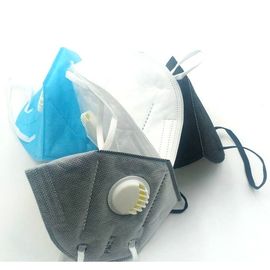 वाल्व लोगो के साथ उच्च निस्पंदन क्षमता FFP2 Foldable धूल मास्क स्वीकार करते हैं