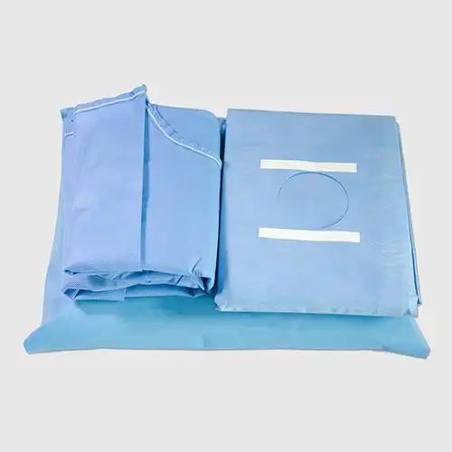 ब्लू डिस्पोजेबल सर्जिकल किट स्टेरिल ई ओ क्लिनिक अस्पताल और चिकित्सा पेशेवरों के लिए व्यापक सर्जिकल आपूर्ति